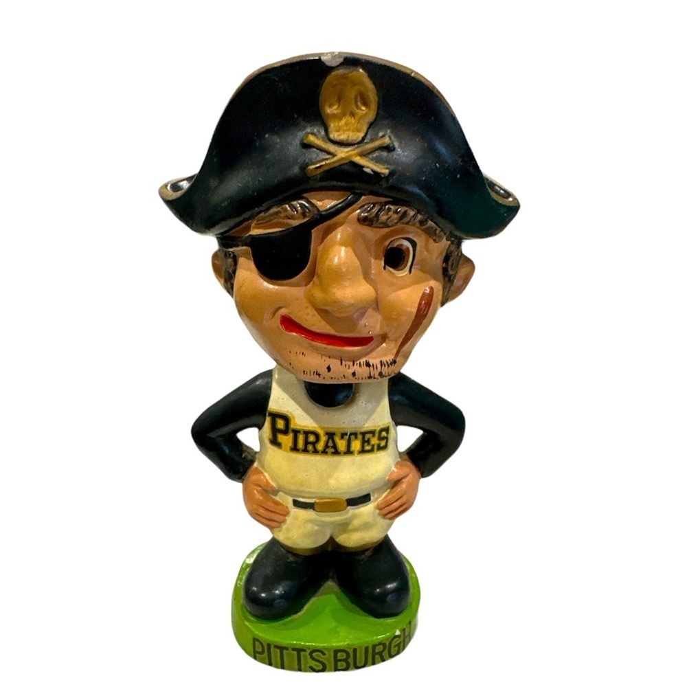 Vintage 1960’s Pittsburgh Pirates Bobblehead/ Souvenir/ Collectible/ Baseball